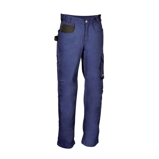 COFRA PANTALON WOMAN WALKLANDER AZUL MARINO NEGRO