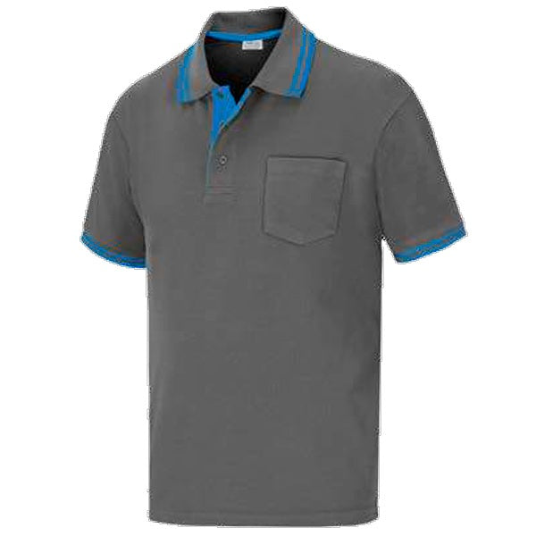 VESIN POLO MANGA CORTA ELITE GRIS